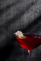 Pomegranate vermouth.