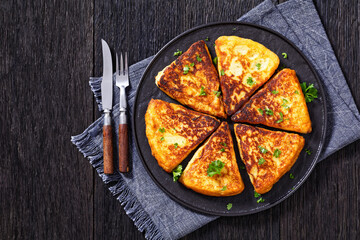 Potato Farls, Irish Potato Cakes, potato bread
