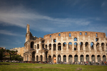 Fototapeta na wymiar The Roman Colosseum 