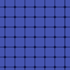 Simple geometric seamless pattern with rounded square