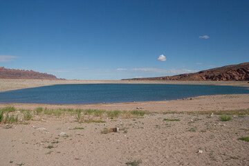 Receding lake - Utah