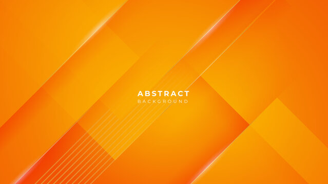 Modern Orange And Gold Luxury Abstract Background