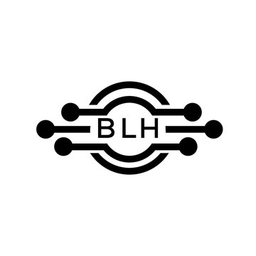 BLH letter logo. BLH best white background vector image. BLH Monogram logo design for entrepreneur and business.
