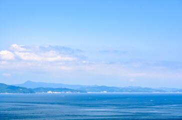 Fototapeta na wymiar 友ヶ島から望む海