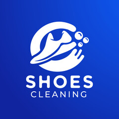 shoe logo vector and icon. Shoes logo design template