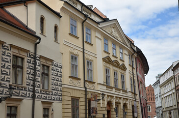 Palais du vieux Cracovie. Pologne