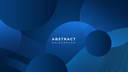 Dark blue abstract background