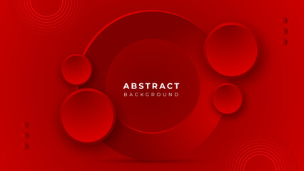 Abstract red vector background with stripes