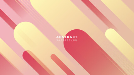 Abstract trendy gradient flowing geometric pattern background texture for poster cover design. Minimal color gradient banner template. Modern vector wave shape for brochure and social media template