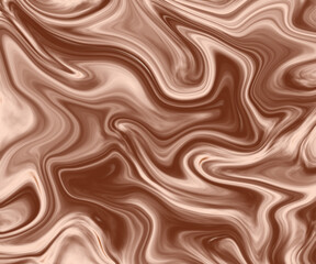 Chocolate sea Liquid background, very suitable for sea-themed backgrounds, wallpapers, posters, social media designs, websites and other needs