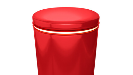 Palco 3d com luzes para produto