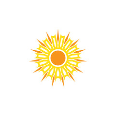 Sun vector illustration icon