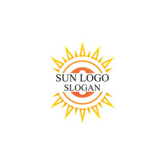 Sun vector illustration icon
