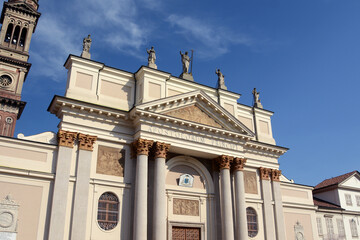 the Cathedral of Saints Peter and Mark is the cathedral of Alexandria in Piazza Giovanni XXIII