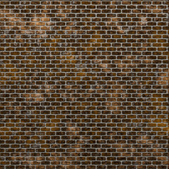 Background of brick pattern and texture with old  and vintage style pattern. 3D render.
