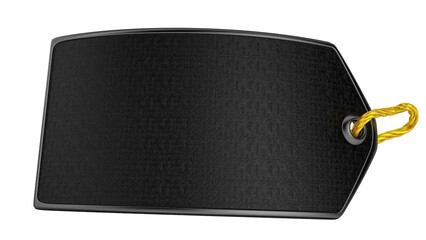 Fototapeta premium Isolated 3d illustration of tag to insert price or text