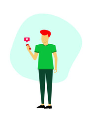Person holding phone
