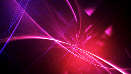 Abstract Neon Lights