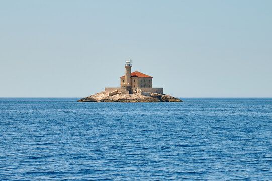Mulo Leutturm in der Dalmatischen Adria