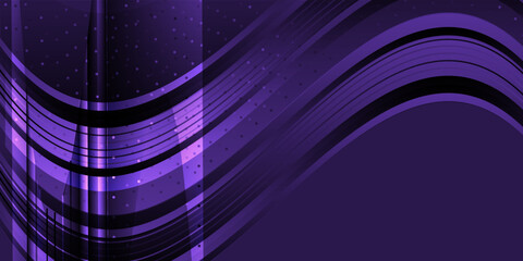 Obraz premium Modern dark purple corporate background