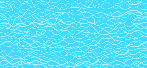 Сolored pattern with lines. Abstract nautical wallpaper of the surface. Wavy sea background. Multicolored texture. Decorative backdrop