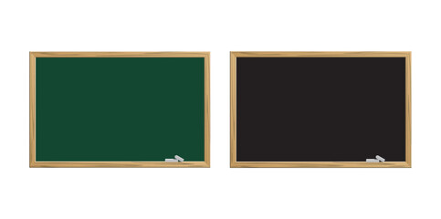 Chalkboard set. Blackboard collection © Iryna