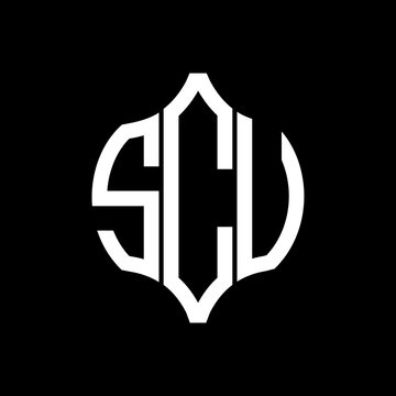 SCV letter logo. SCV best black background vector image. SCV Monogram logo design for entrepreneur and business.
