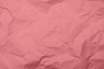 Pink rose crumpled paper texture background. Pink rose wrinkled paper texture background. Pink rose crease fabric texture background. Pink rose wrinkled fabric texture background.