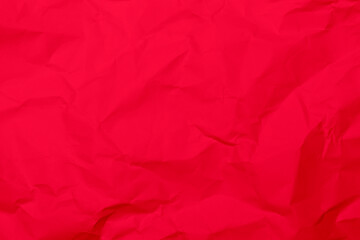 Red crumpled paper texture background. Red wrinkled paper texture background. Red crease fabric texture background. Red wrinkled fabric texture background.