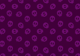 Skull pattern background. Skull icon. Halloween icon. Halloween pattern.