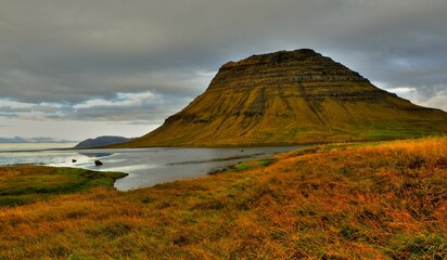Mount Kirkjufell in Iceland