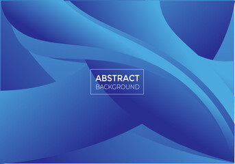 Abstract Soft Blue Wave Color Background Design