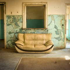 Heilstätte Grabowsee - Beatiful Decay - Verlassener Ort - Urbex / Urbexing - Lost Place - Artwork - Creepy - High quality photo