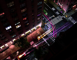 Nighttime NYC Long Exposure