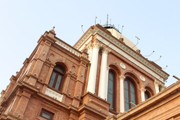 the facade of the cathedral of st mary country