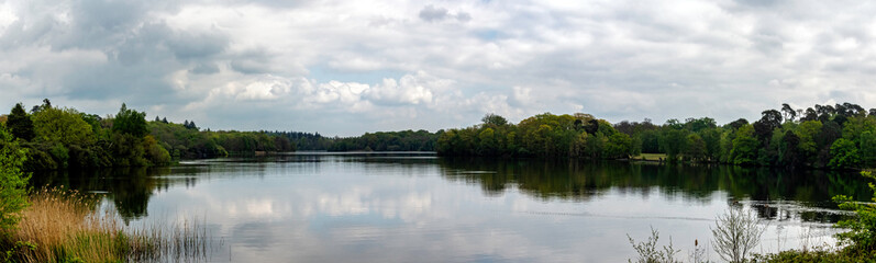 Virginia Water Lake in Windsor Great Park, United Kingdom