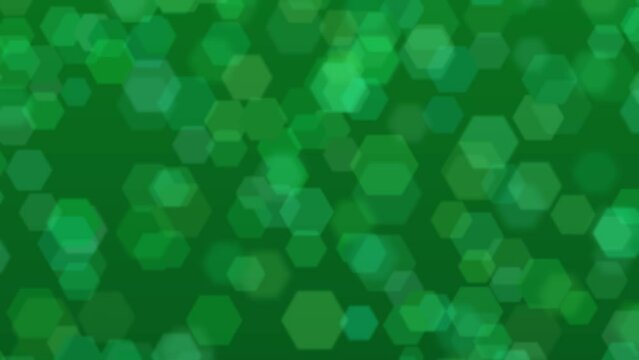 Motion graphics. Abstract background with bokeh. Soft light defocused spots