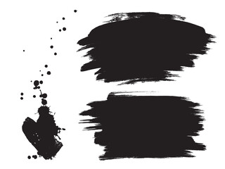 Art brush stroke. Grunge background. Abstract Uneven torn. Old texture