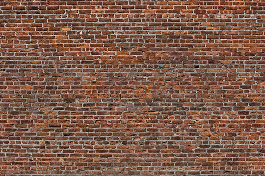 Fototapeta the old red brick wall