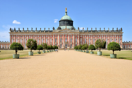 New Palace (Neues Palais) in Potsdam, Germany.