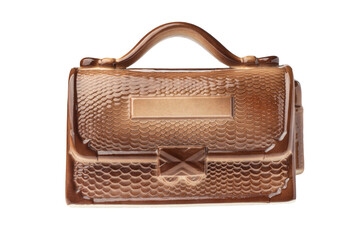 Ceramic bag isolated on white background.