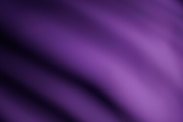 Abstract Purple Wave Background Dark Wave Flowing Fabric Background