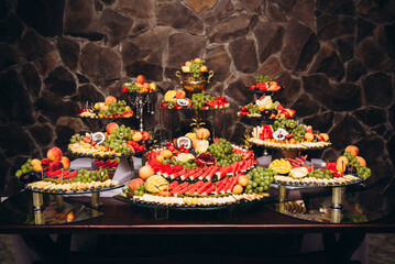 Fruits on wedding