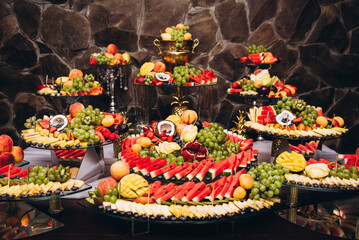 Fruits on wedding