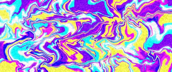 Purple new wave distortion vivid