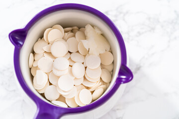 Red White and Blue Chocolate Covered Pretzel Twists