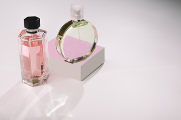 Two bottles of women's perfume