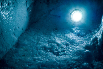 氷の洞窟のイメージ