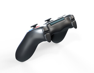 Gamepad isolated on a white background. 3d render image