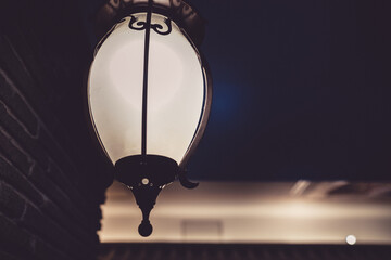 ヨーロッパの街の街灯